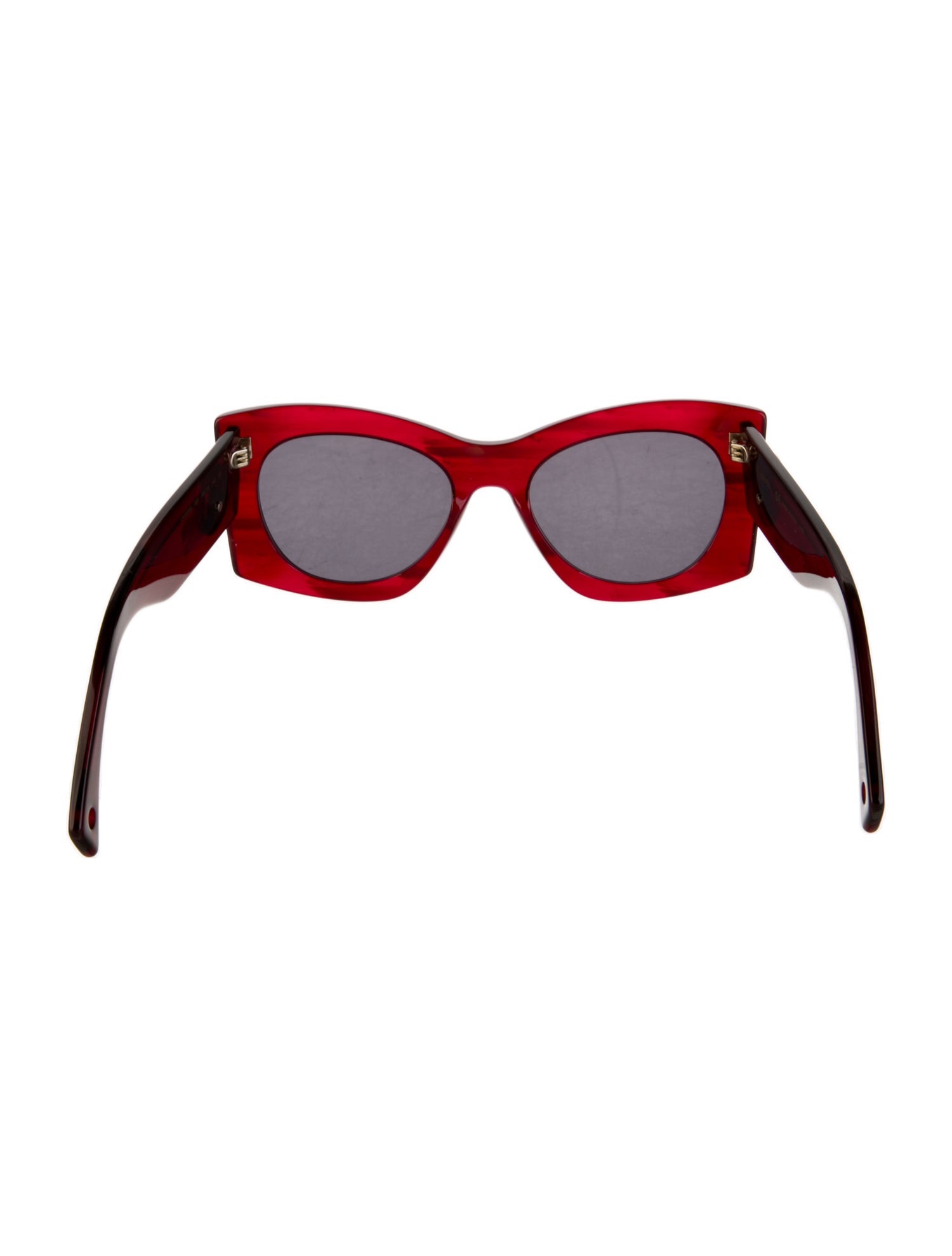 Lanvin Oversize Mirrored Sunglasses