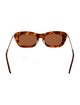 Lanvin Square Tinted Sunglasses
