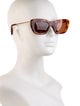Lanvin Square Tinted Sunglasses