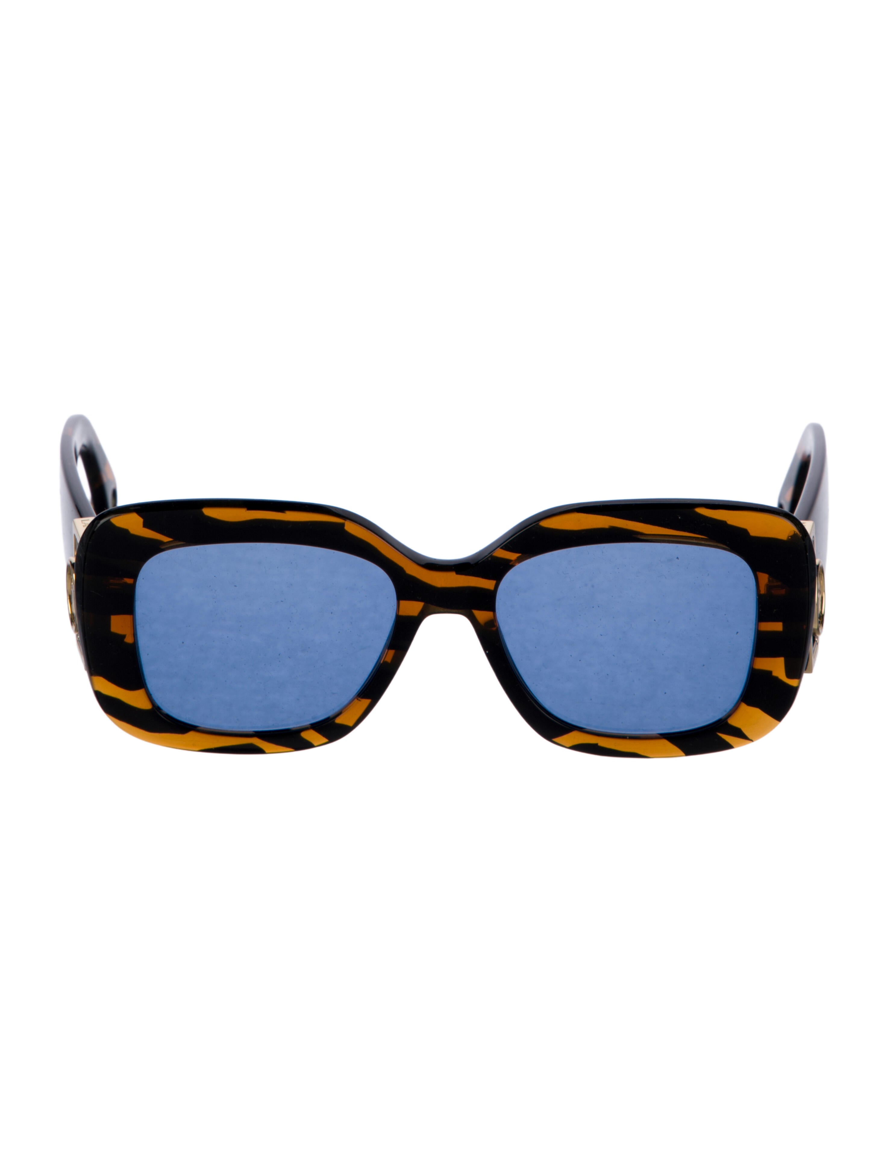 Lanvin Square Tinted Sunglasses