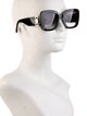 Lanvin Square Gradient Sunglasses