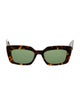 Lanvin Square Tinted Sunglasses