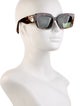 Lanvin Square Tinted Sunglasses