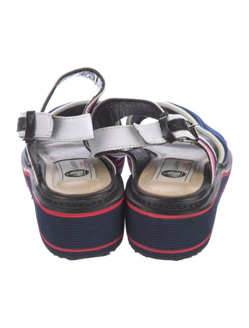 Lanvin Printed Slingback Sandals