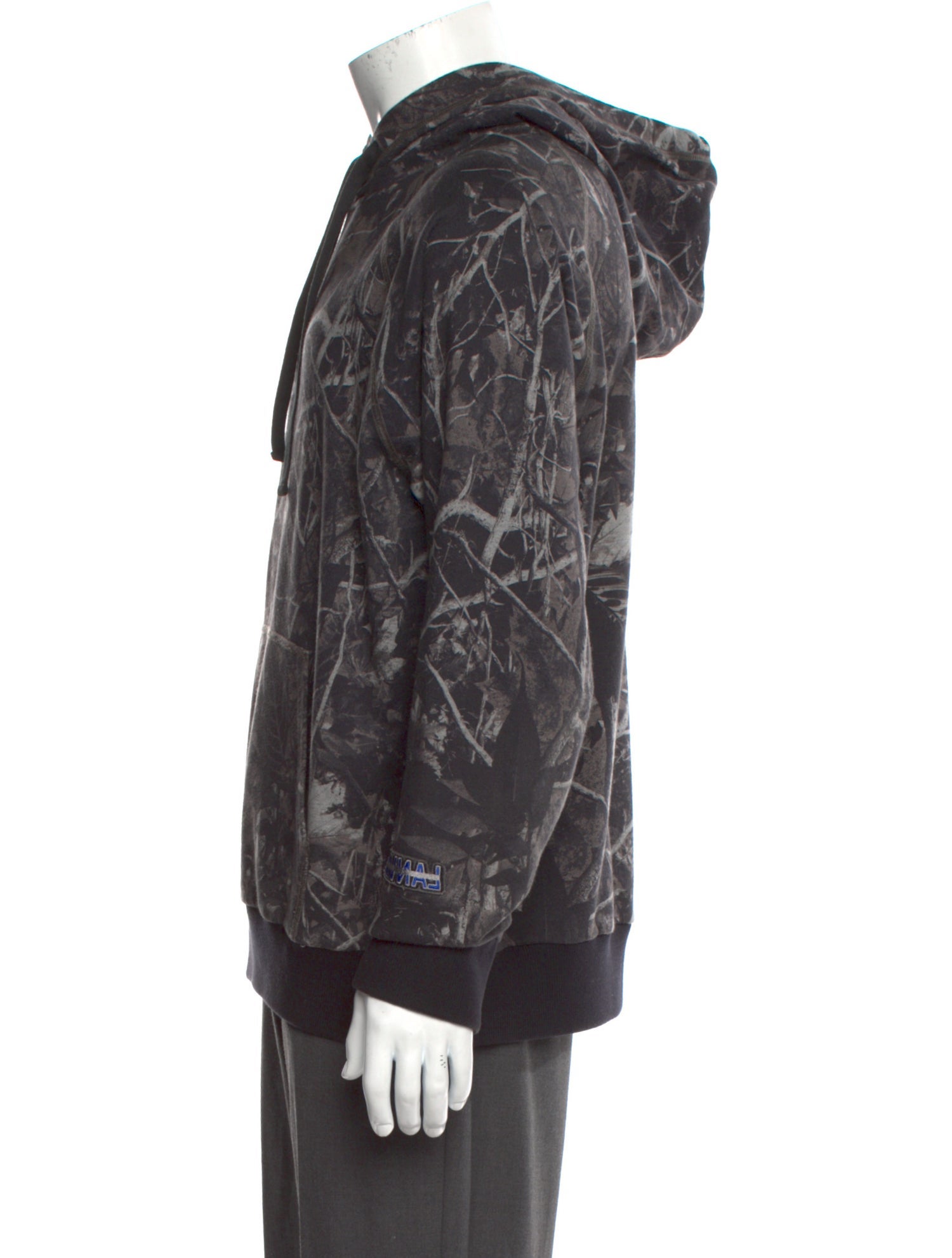 Lanvin Printed Crew Neck Hoodie