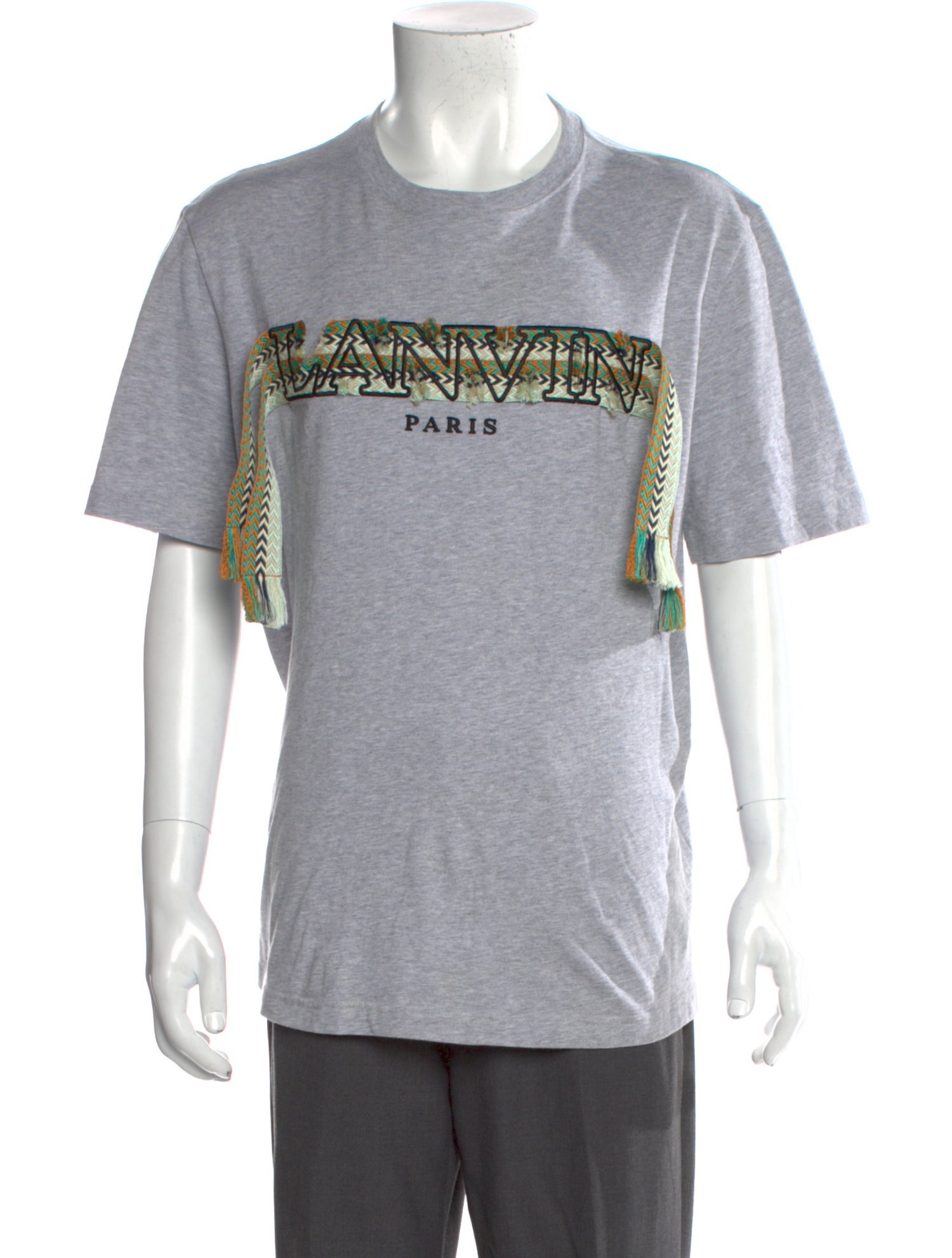 Lanvin Graphic Print Crew Neck T-Shirt