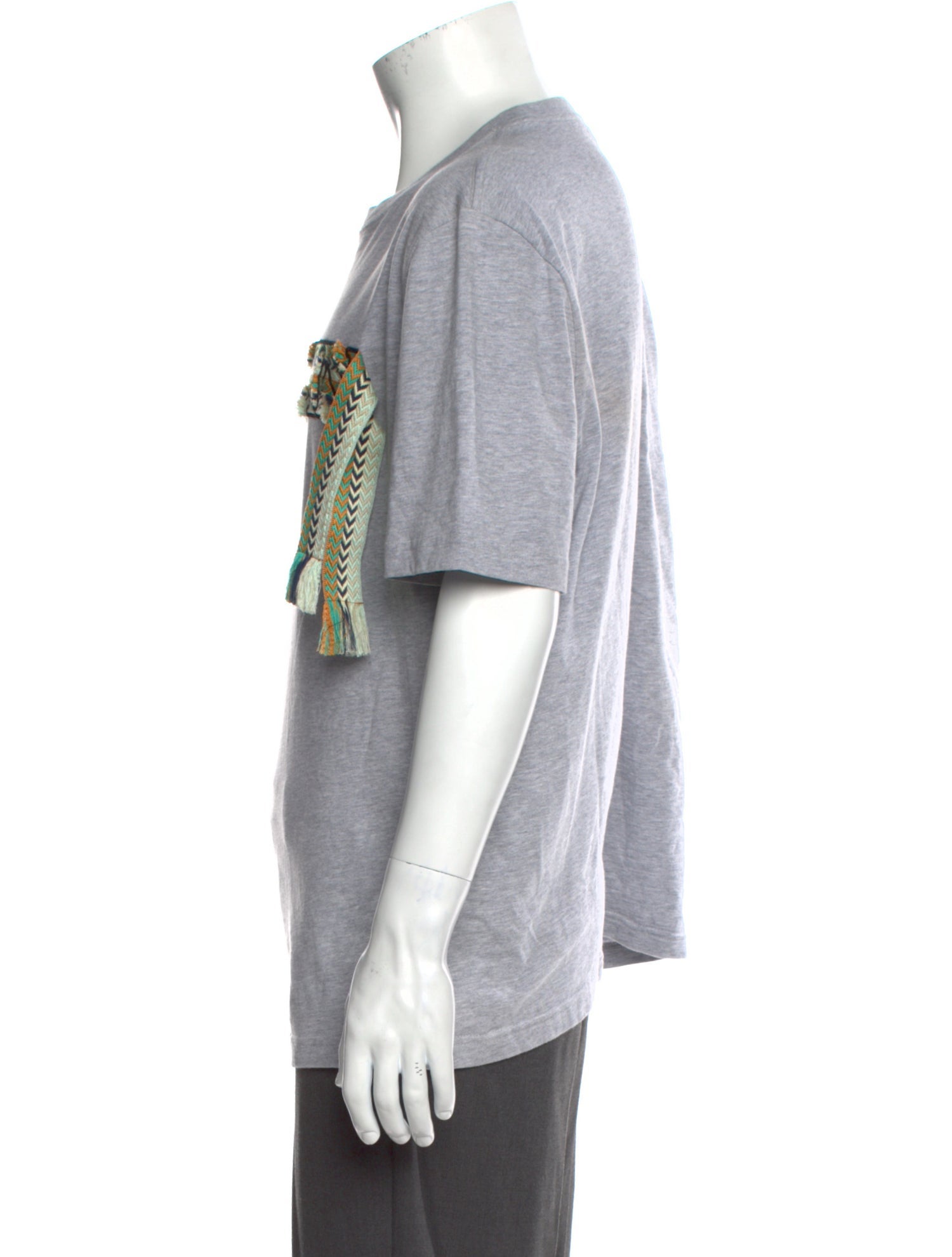 Lanvin Graphic Print Crew Neck T-Shirt