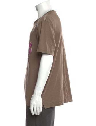 Lanvin Graphic Print Crew Neck T-Shirt