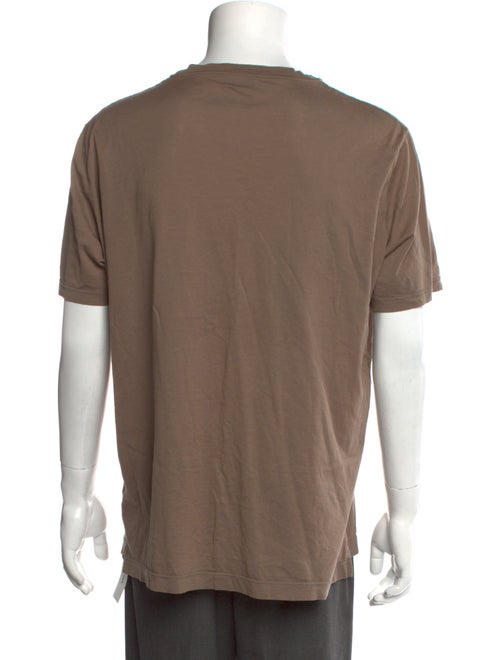 Lanvin Graphic Print Crew Neck T-Shirt