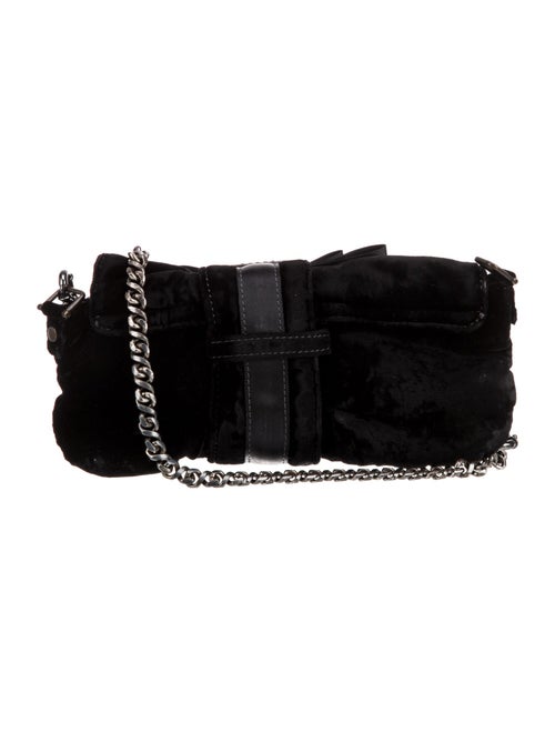 Lanvin Velvet Crossbody Bag