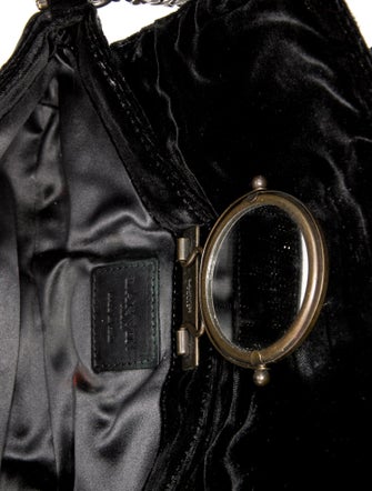 Lanvin Velvet Crossbody Bag