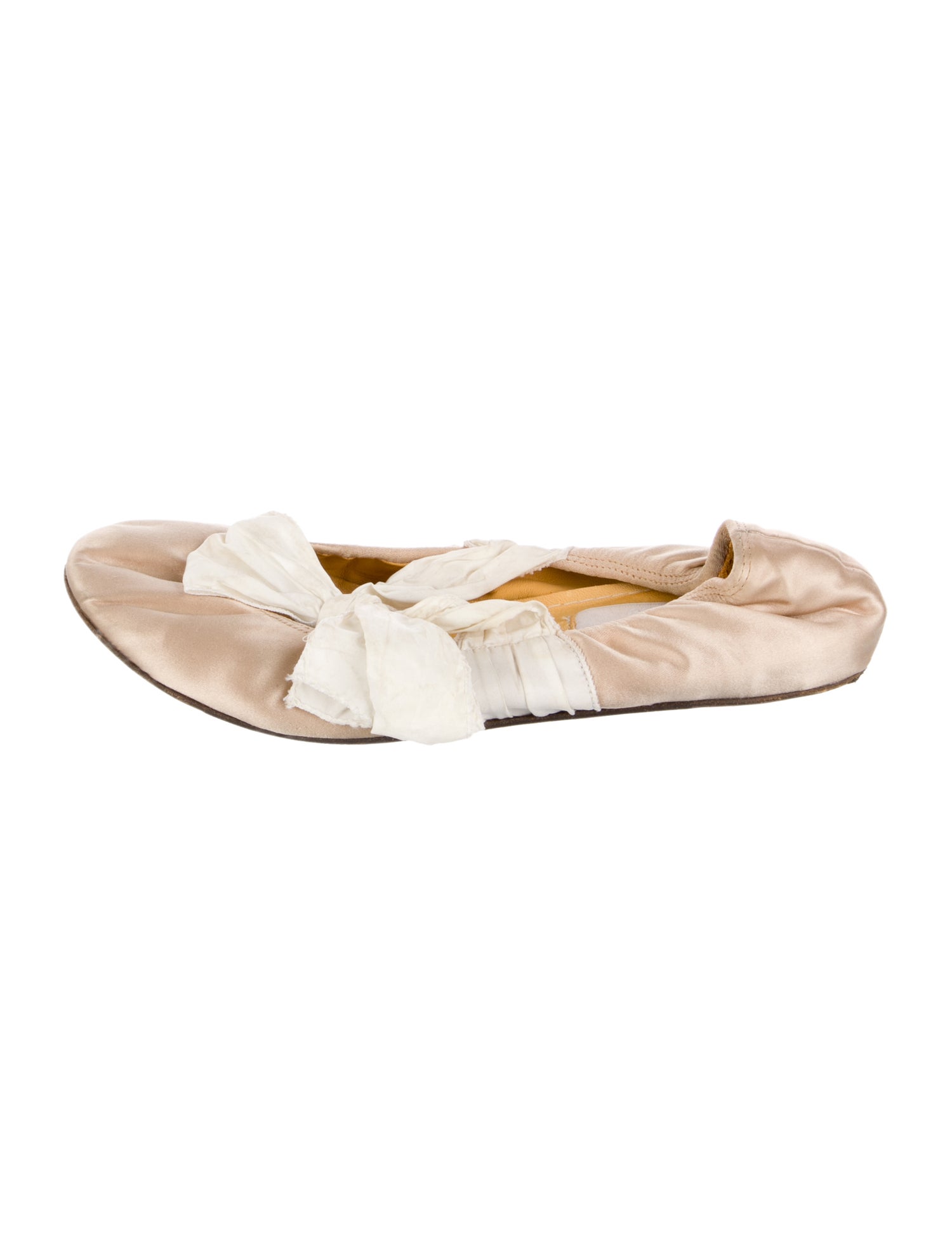 Lanvin Satin Ballet Flats