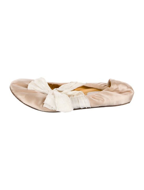 Lanvin Satin Ballet Flats
