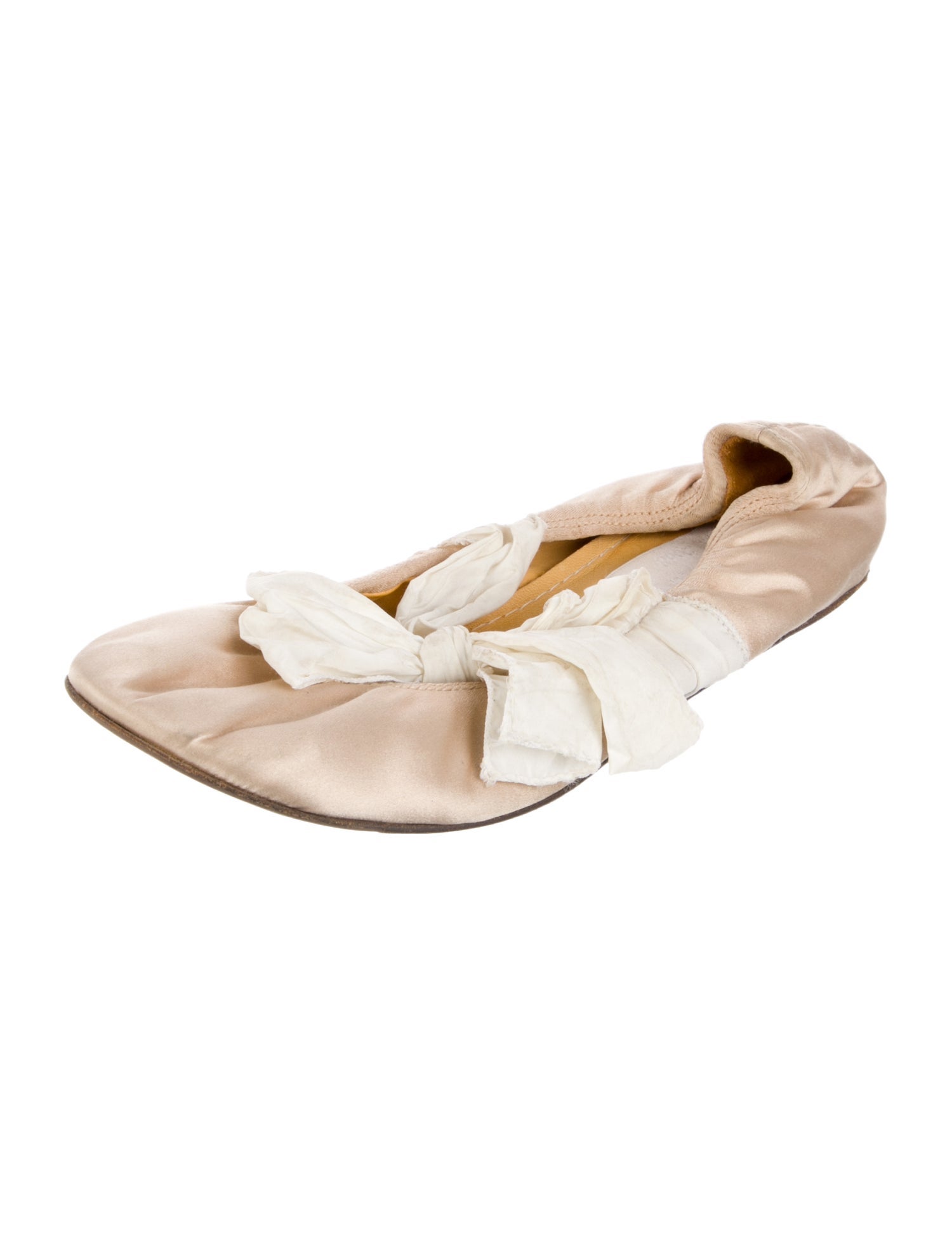 Lanvin Satin Ballet Flats