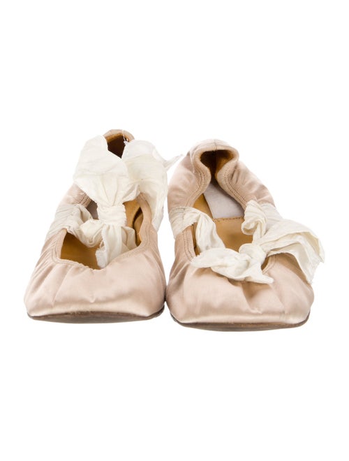 Lanvin Satin Ballet Flats