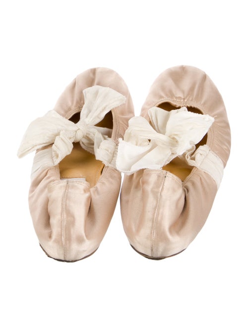 Lanvin Satin Ballet Flats