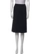 Lanvin Wool Knee-Length Skirt