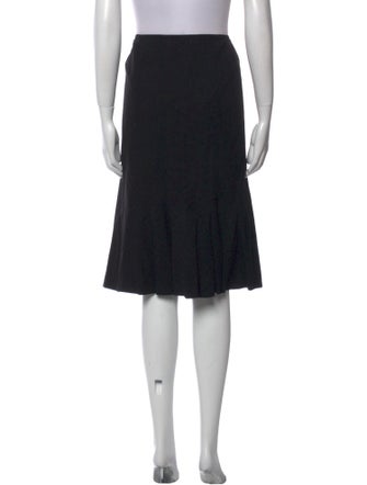 Lanvin Wool Knee-Length Skirt