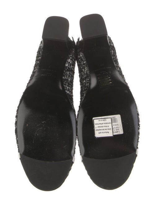 Lanvin Tweed Printed Pumps