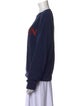 Lanvin Graphic Print Crew Neck Sweatshirt