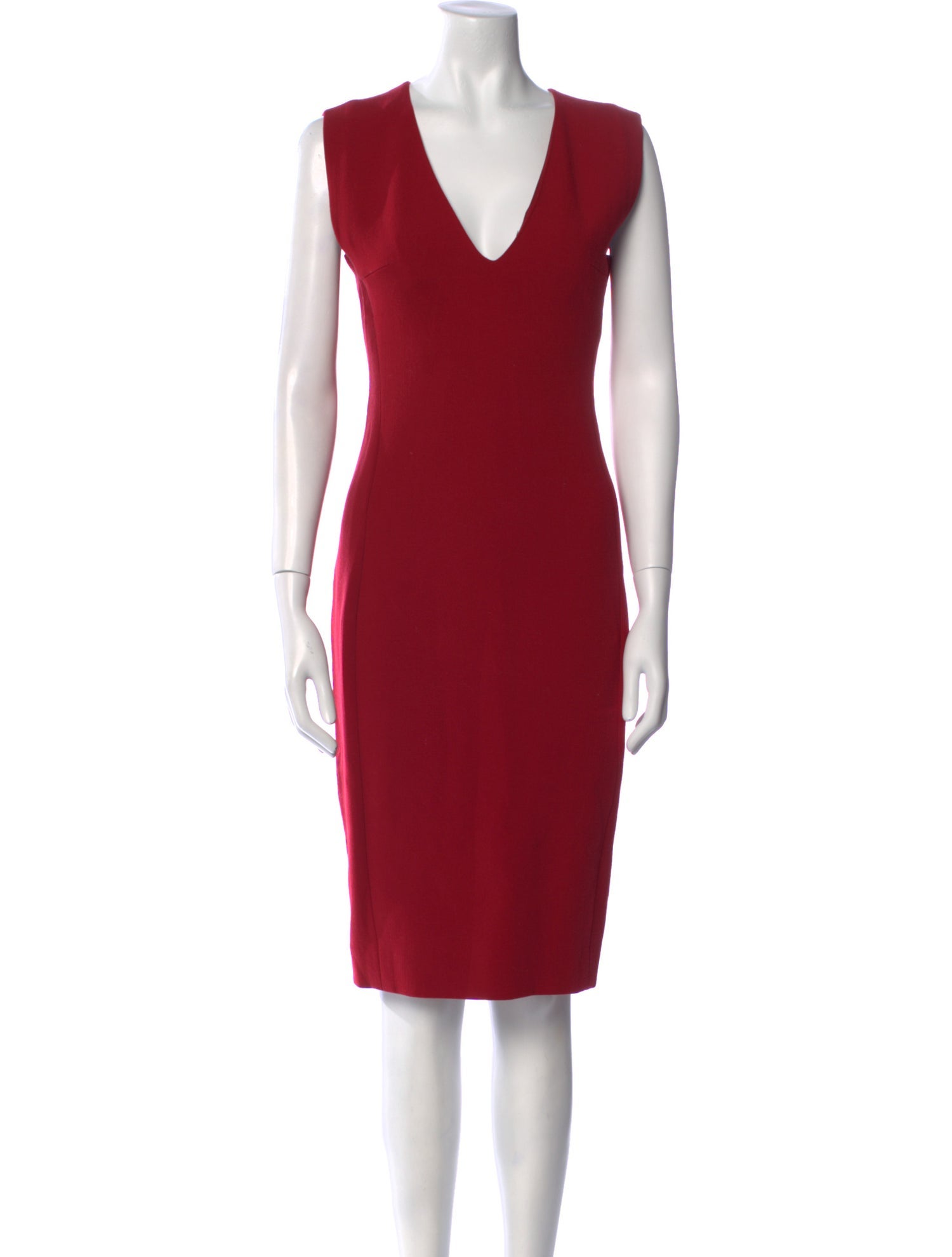 Lanvin Wool Knee-Length Dress
