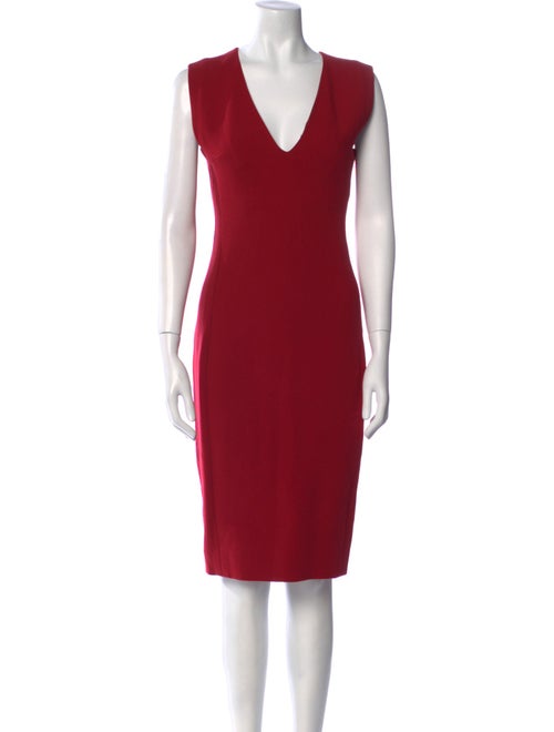 Lanvin Wool Knee-Length Dress