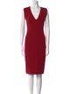 Lanvin Wool Knee-Length Dress