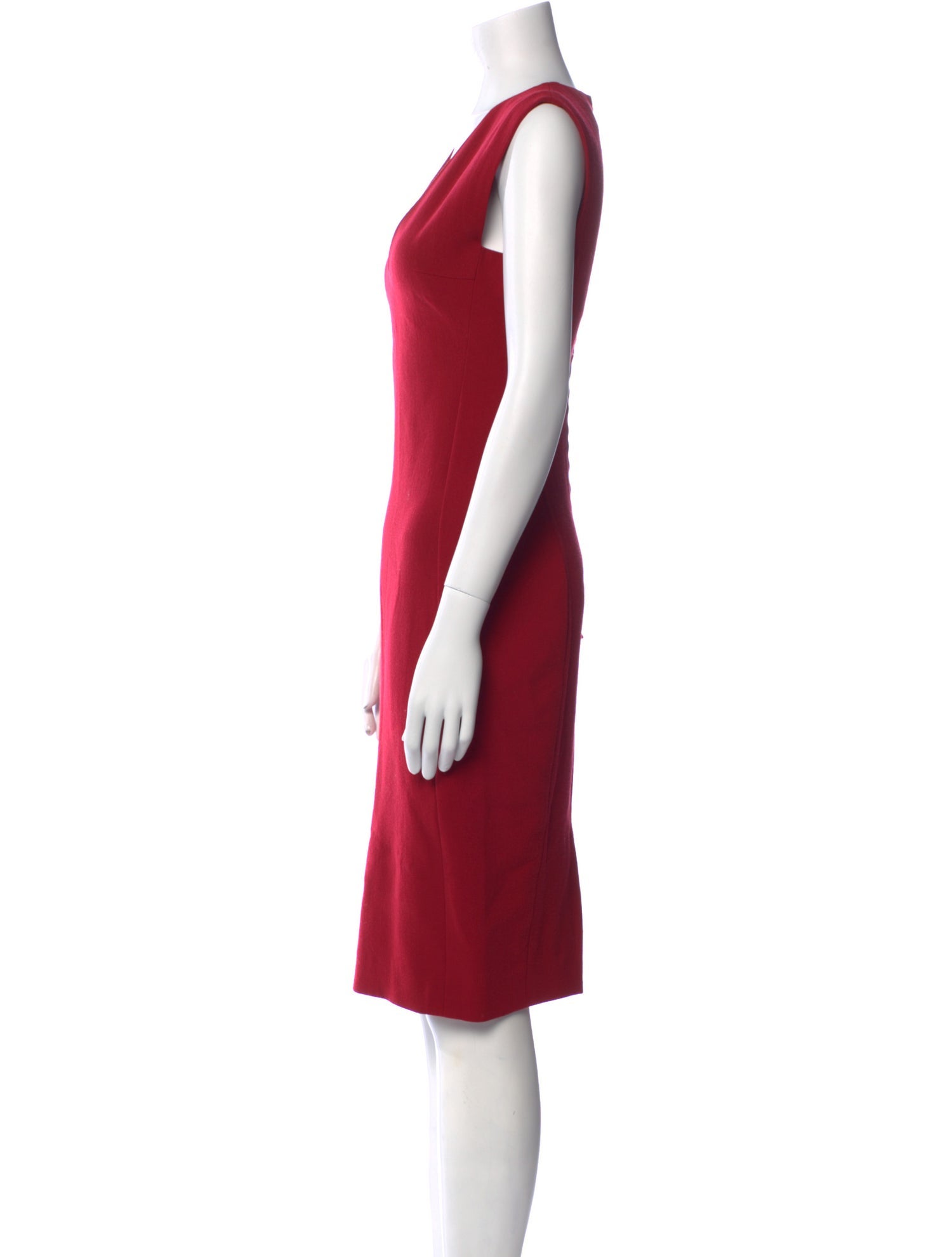 Lanvin Wool Knee-Length Dress