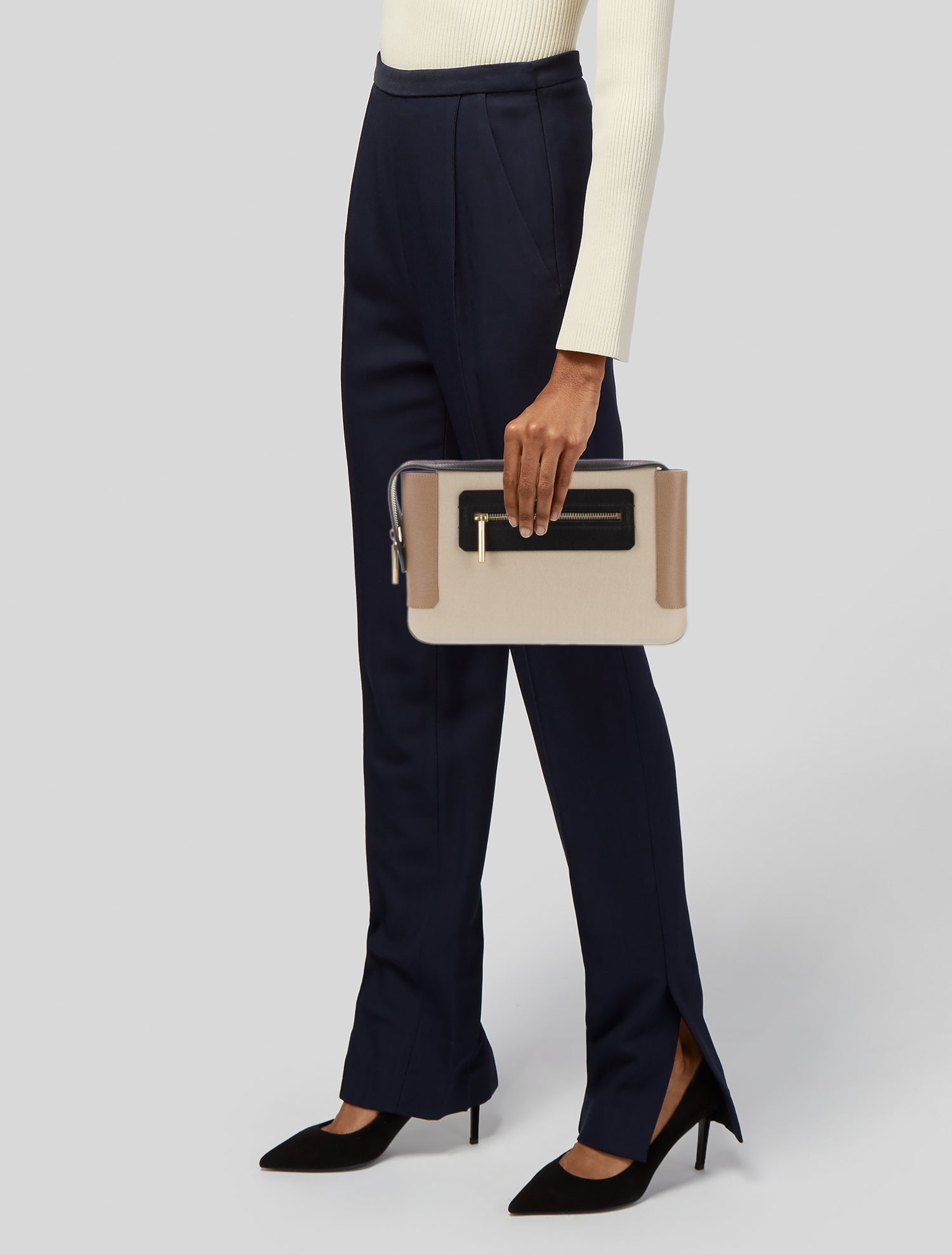 Lanvin Leather Clutch