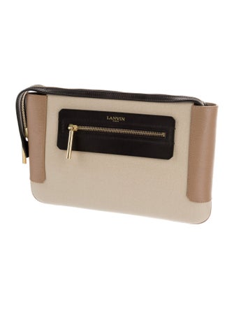 Lanvin Leather Clutch