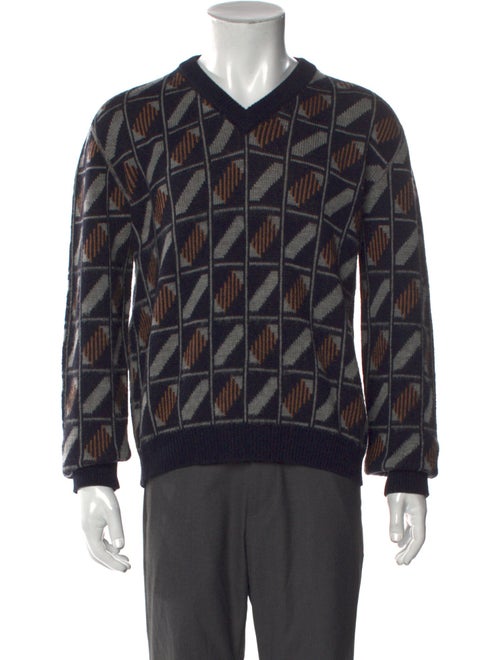 Lanvin Wool Printed Pullover