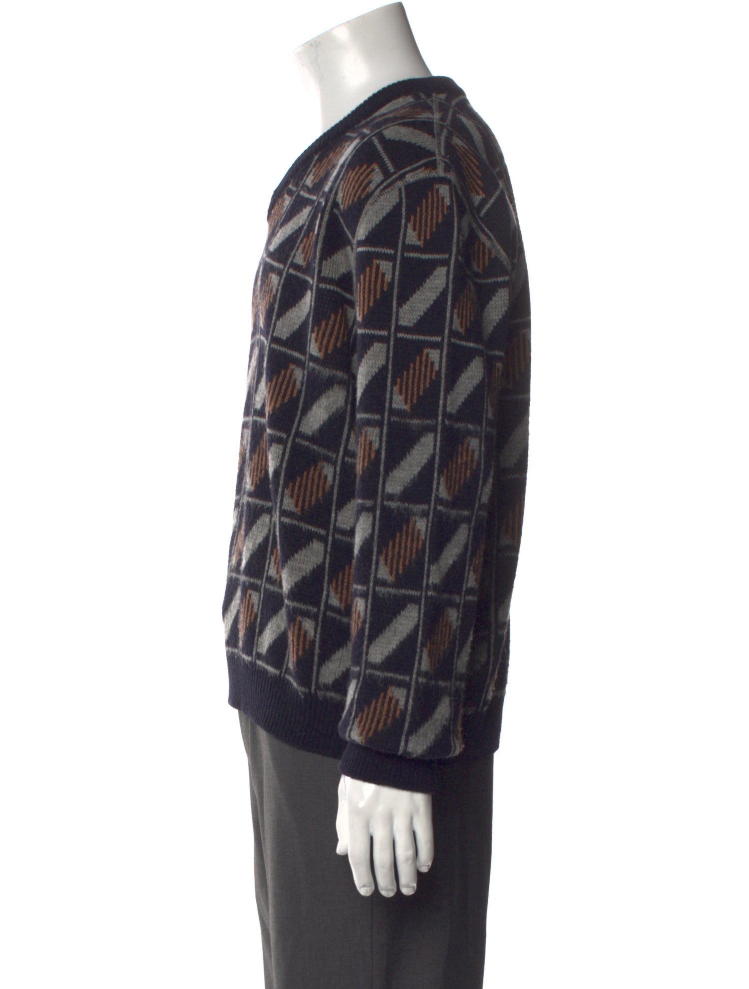 Lanvin Wool Printed Pullover