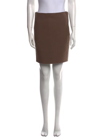 Lanvin Wool Mini Skirt