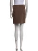 Lanvin Wool Mini Skirt