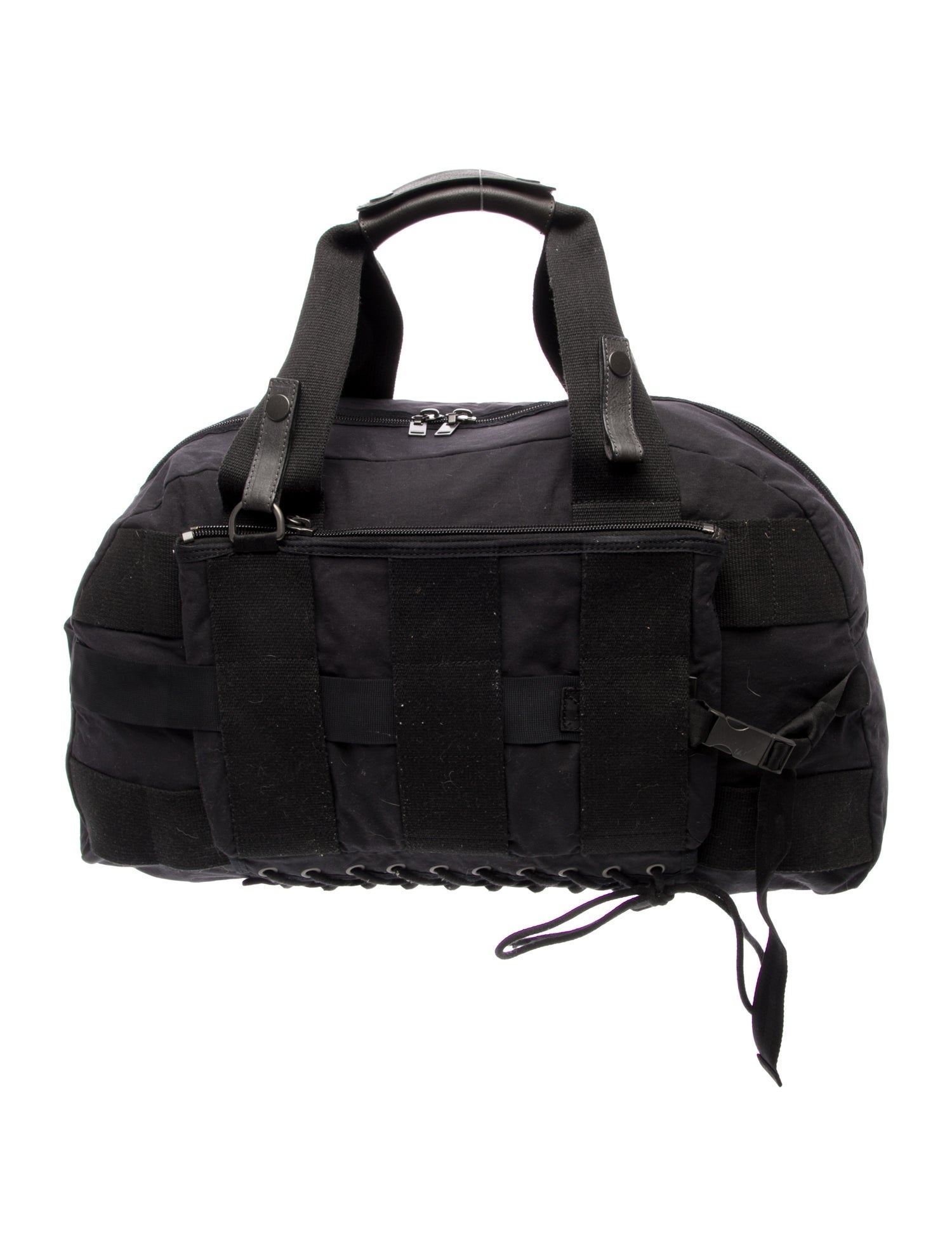 Lanvin Nylon Weekender Bag