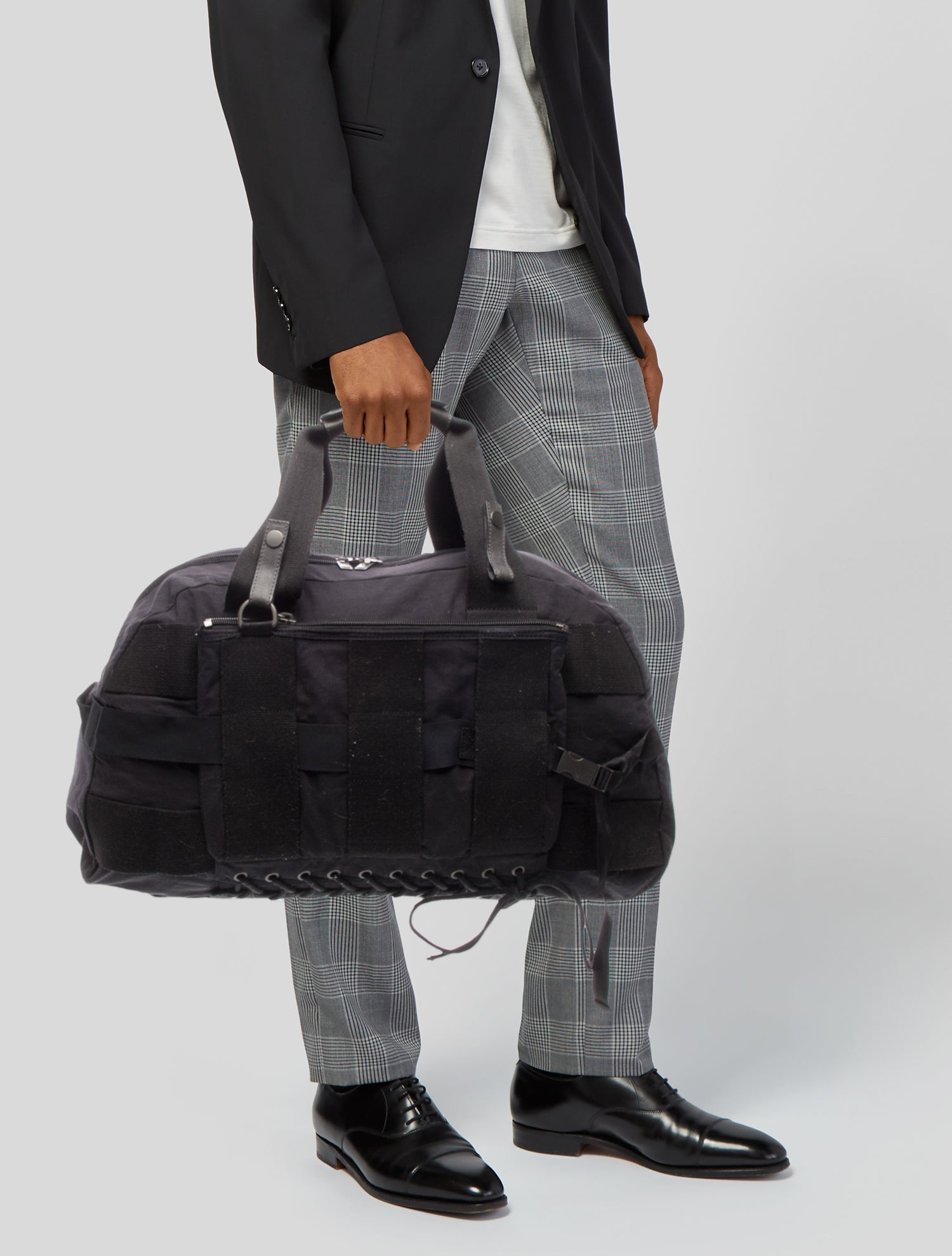 Lanvin Nylon Weekender Bag