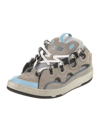 Lanvin Suede Sneakers