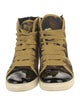 Lanvin Canvas Printed Sneakers