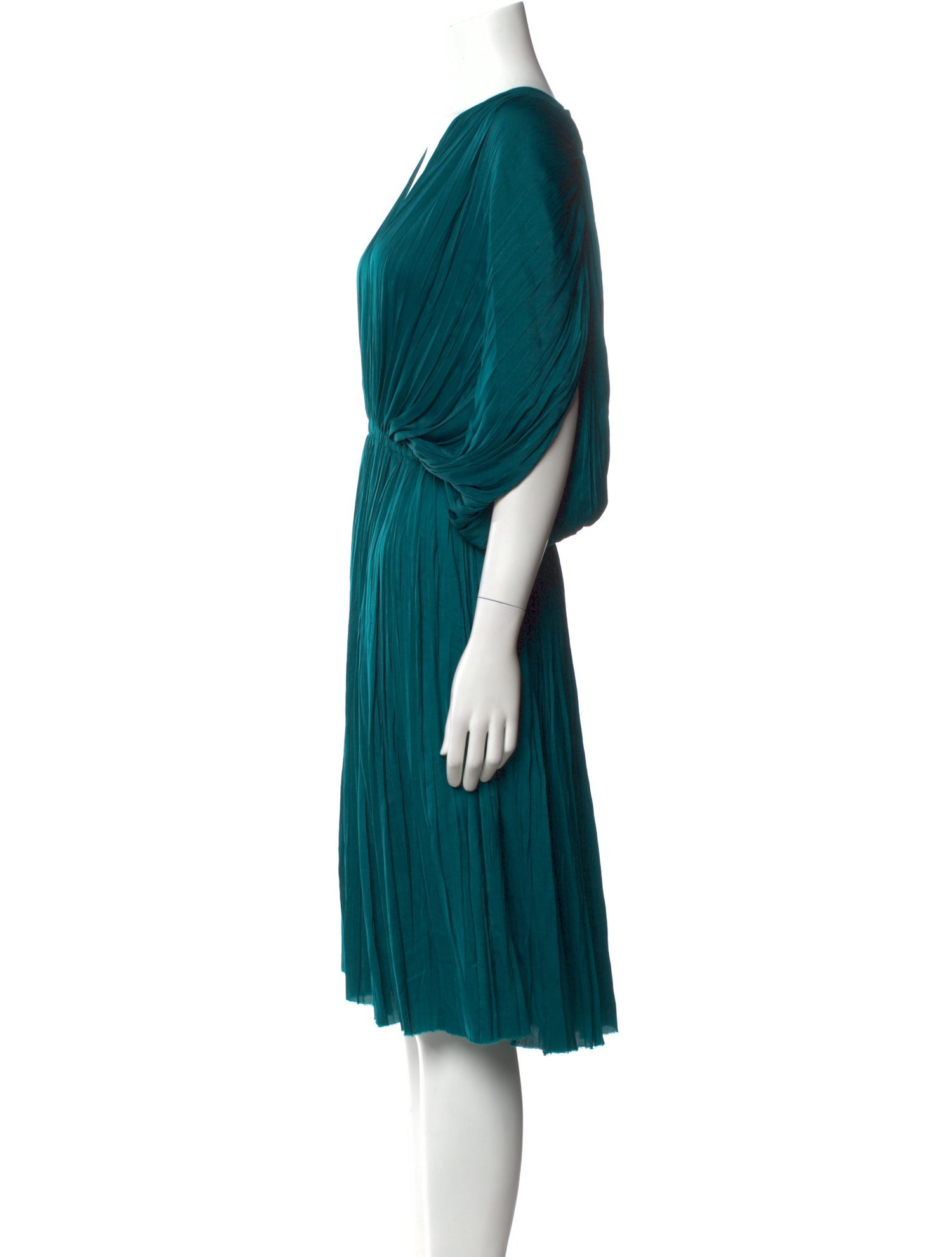 Lanvin V-Neck Midi Length Dress w/ Tags