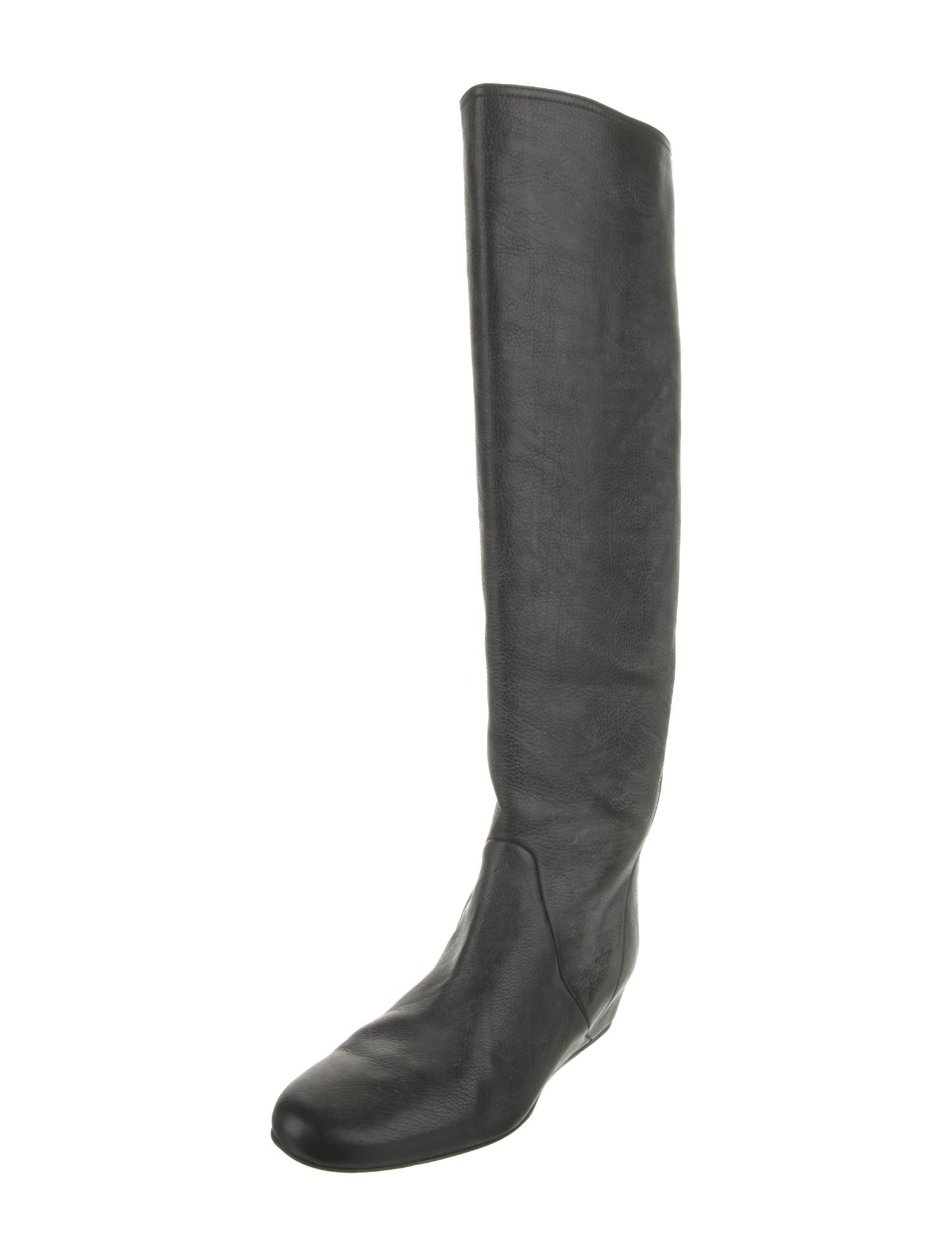 Lanvin Leather Riding Boots