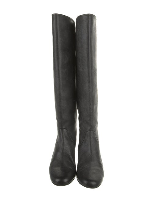 Lanvin Leather Riding Boots