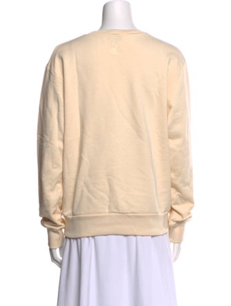 Lanvin Graphic Print Crew Neck Sweatshirt