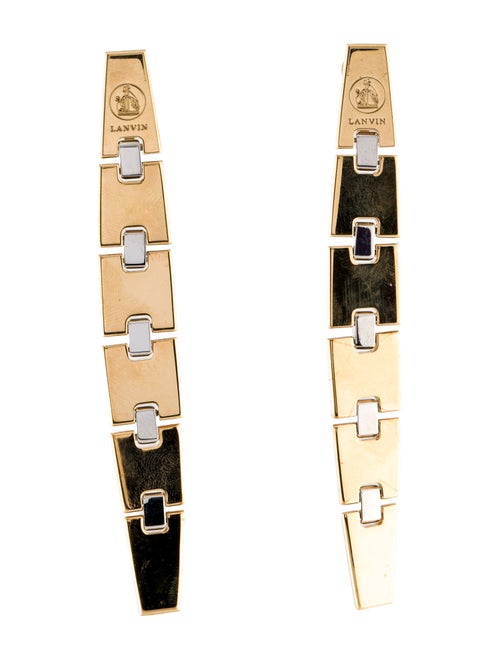 Lanvin Gourmette Drop Earrings