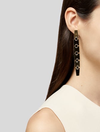 Lanvin Gourmette Drop Earrings