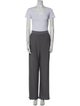 Lanvin Printed Pleated Accents Pant Set
