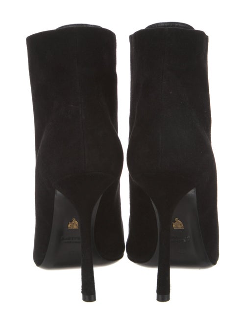 Lanvin Suede Lace-Up Boots