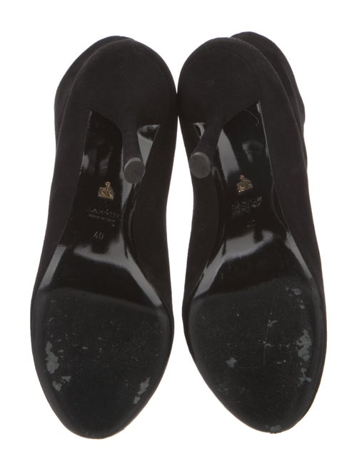 Lanvin Suede Lace-Up Boots