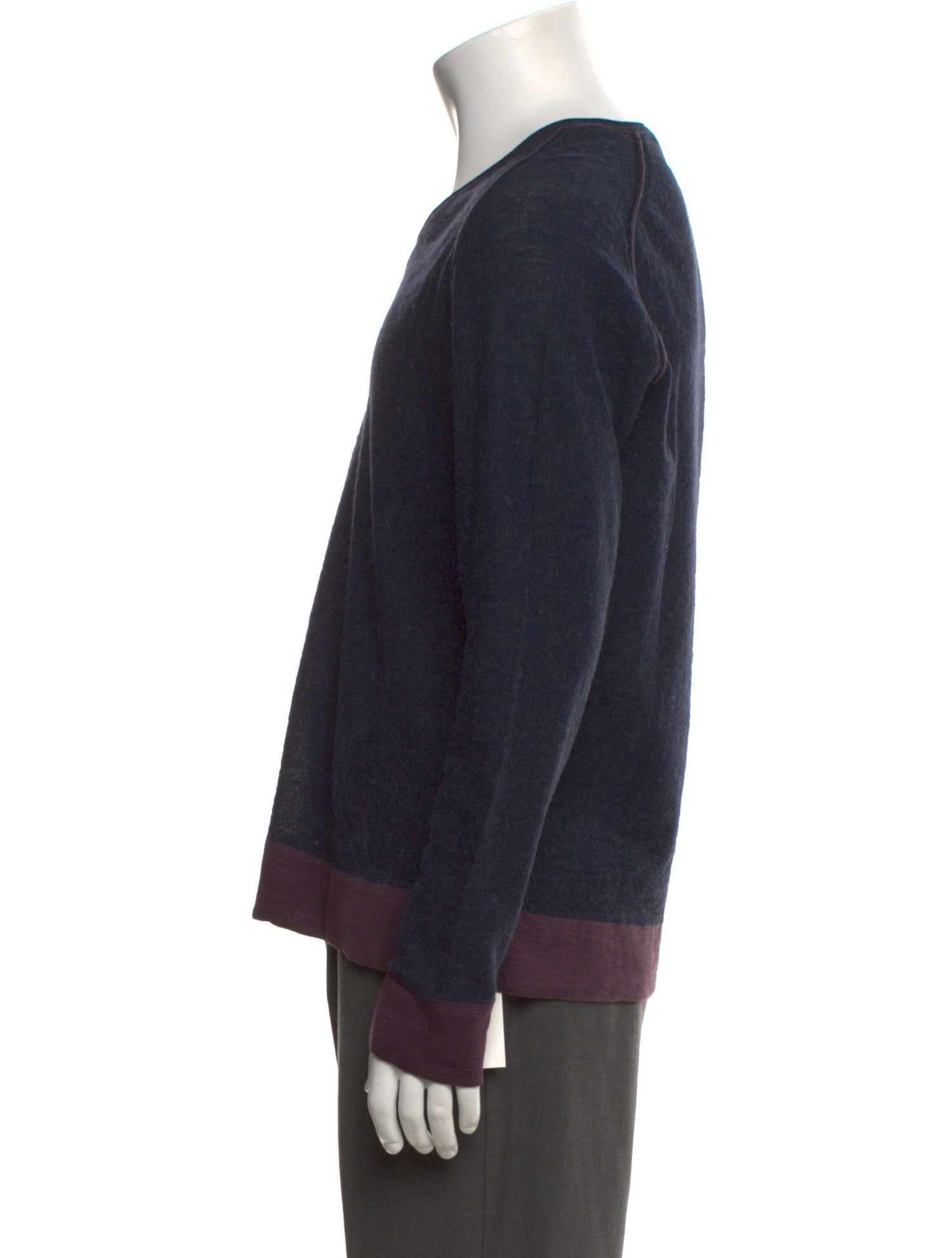 Lanvin Baby Alpaca V-Neck Pullover