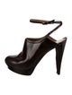 Lanvin Leather Slingback Pumps