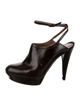 Lanvin Leather Slingback Pumps